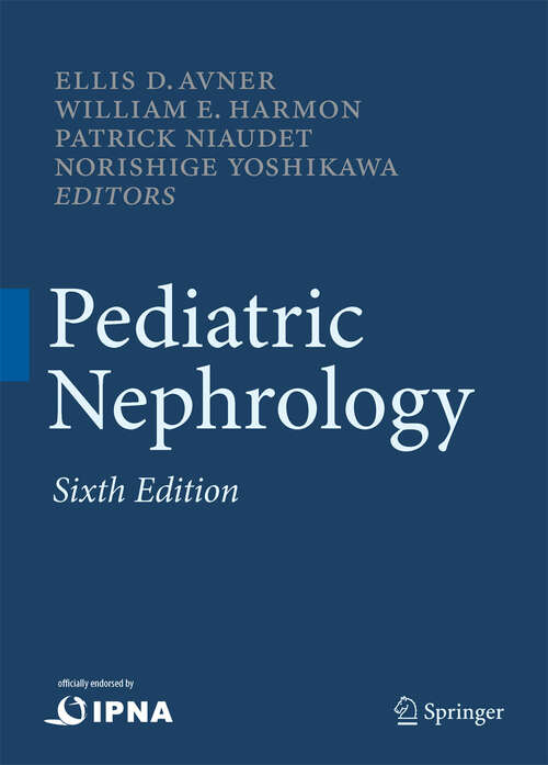 Book cover of Pediatric Nephrology