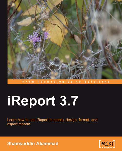 Book cover of iReport 3.7