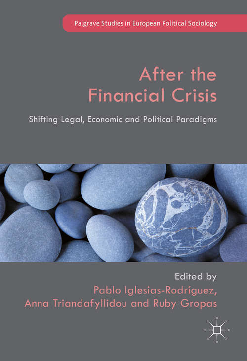 Book cover of After the Financial Crisis: Shifting Legal, Economic and Political Paradigms (Palgrave Studies in European Political Sociology)