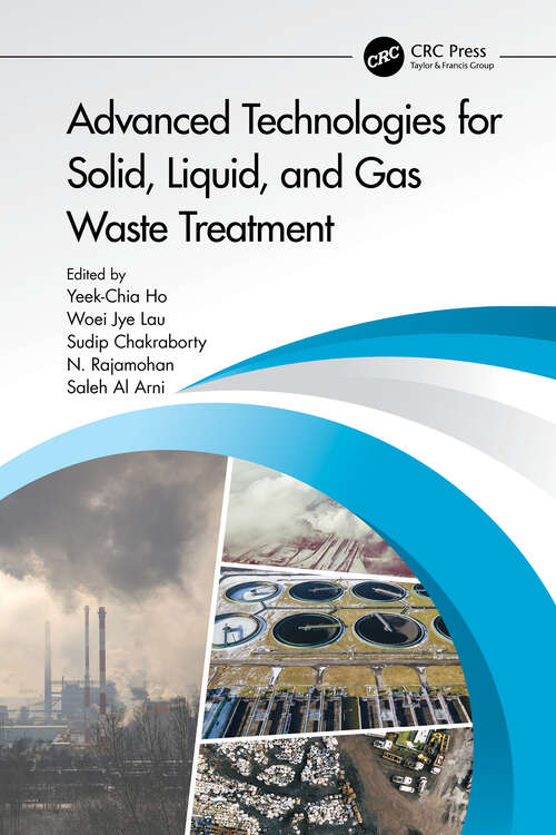 Book cover of Advanced Technologies for Solid, Liquid, and Gas Waste Treatment