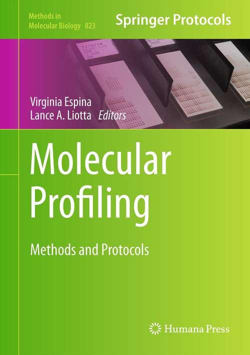 Book cover of Molecular Profiling