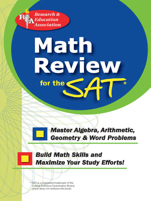 Book cover of Math Review for the SAT