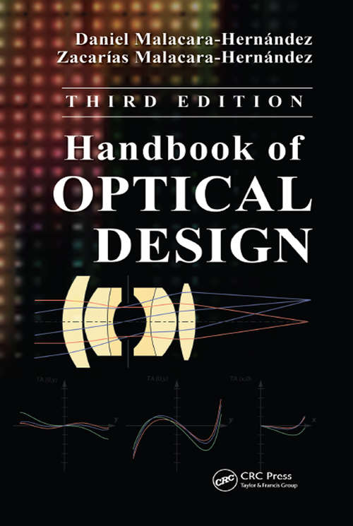 Book cover of Handbook of Optical Design (3)