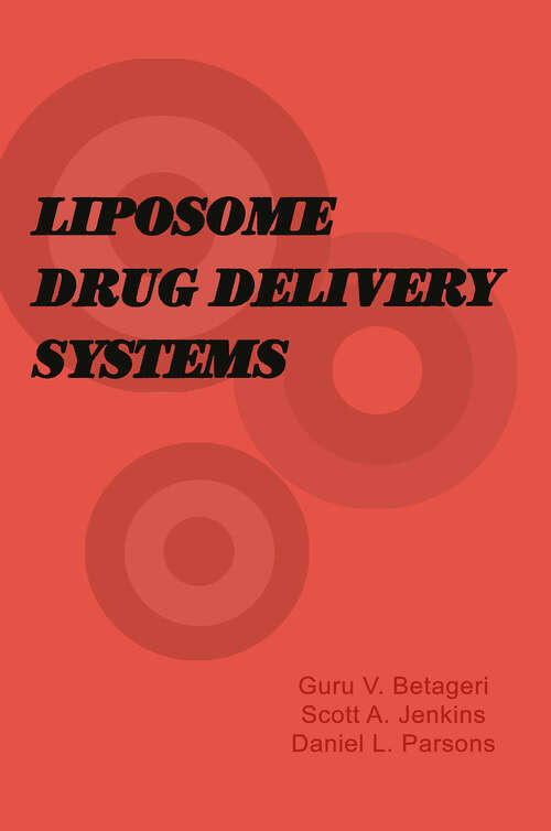 Book cover of Liposome Drug Delivery Systems