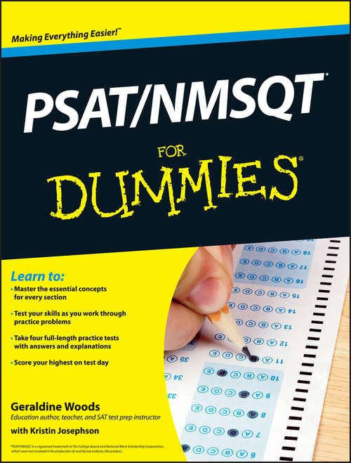 Book cover of PSAT/NMSQT For Dummies
