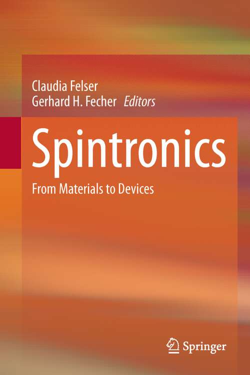 Book cover of Spintronics