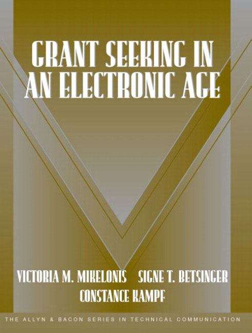 Book cover of Grant Seeking in an Electronic Age (Technical Communication Ser.)