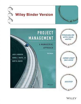 Book cover of Project Management: A Managerial Approach (Ninth Edition)