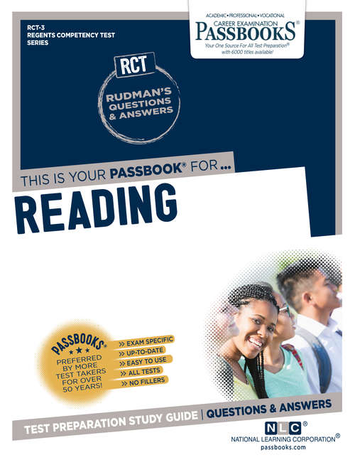 Book cover of READING: Passbooks Study Guide (Regents Competency Test Series (RCT): Vol. 17)
