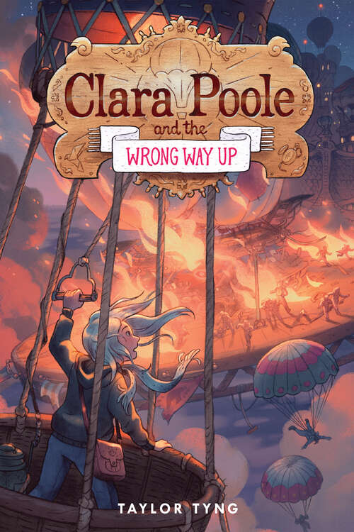 Book cover of Clara Poole and the Wrong Way Up