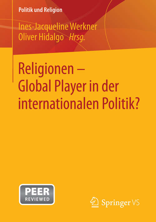 Book cover of Religionen - Global Player in der internationalen Politik?