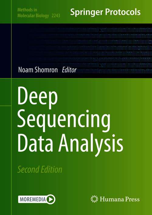 Book cover of Deep Sequencing Data Analysis (2nd ed. 2021) (Methods in Molecular Biology #2243)