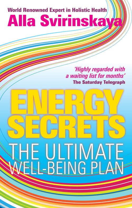 Book cover of Energy Secrets: The Ultimate Well-Being Plan