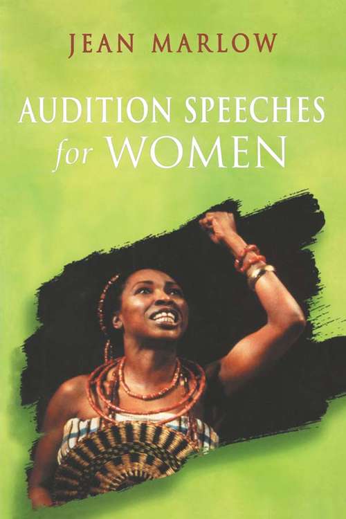 Book cover of Audition Speeches for Women (2) (Stage And Costume Ser.)