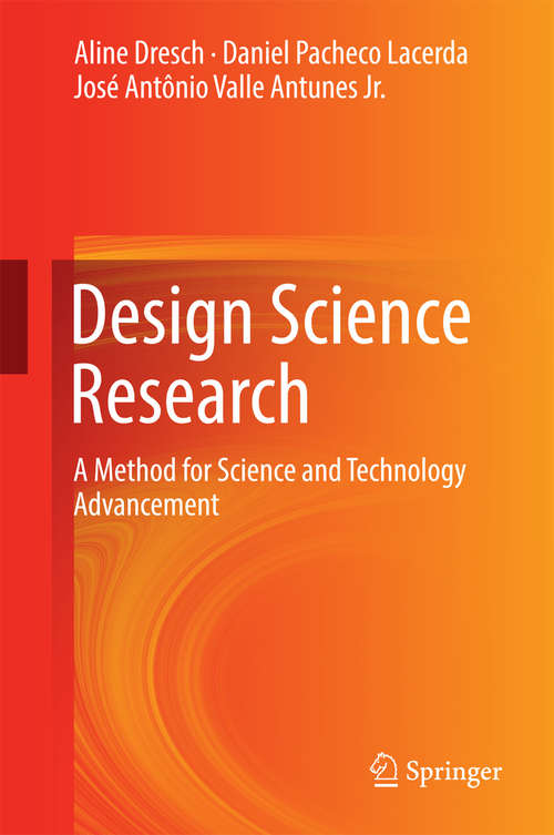 Book cover of Design Science Research