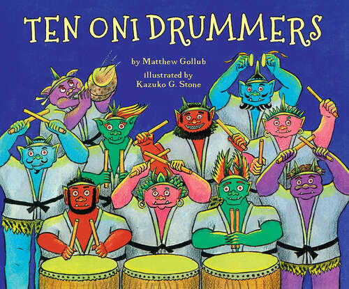 Book cover of Ten Oni Drummers