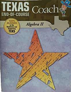 Book cover of Texas End-of-Course Coach Algebra II