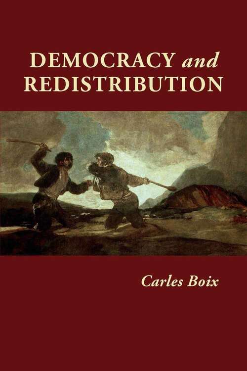 Book cover of Democracy And Redistribution (Cambridge Studies In Comparative Politics Ser.)