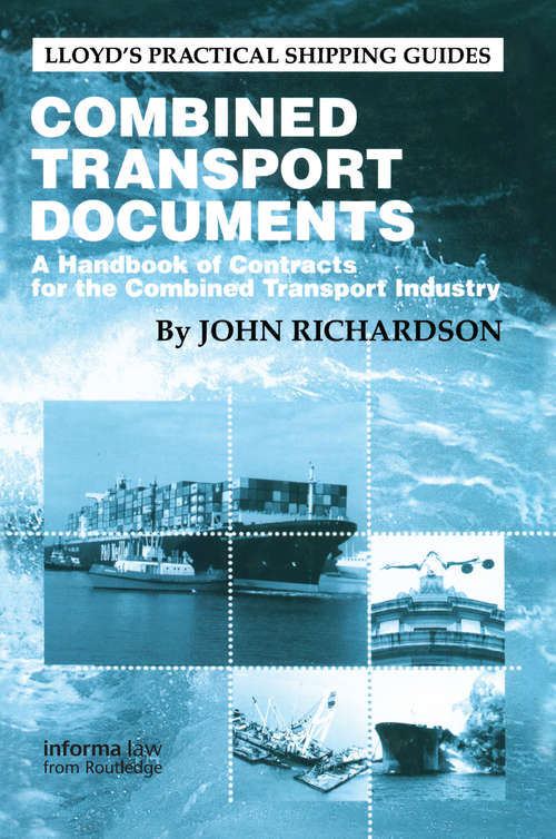 Book cover of Combined Transport Documents: A Handbook of Contracts for the Combined Transport Industry