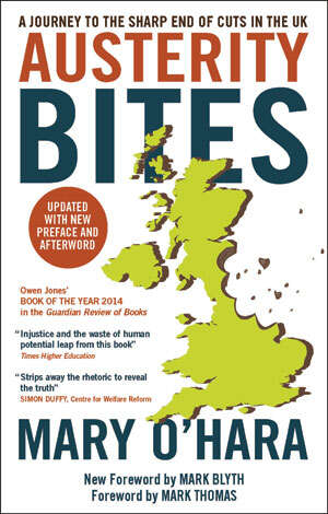 Book cover of Austerity Bites: A Journey to the Sharp End of Cuts in the UK