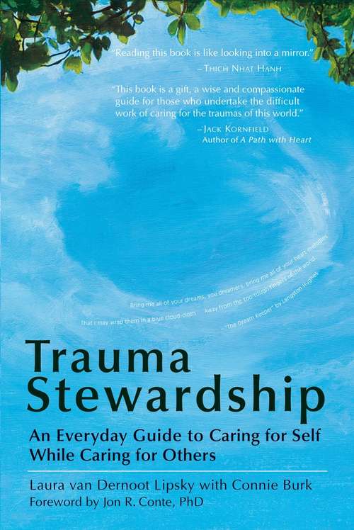 Book cover of Trauma Stewardship: An Everyday Guide to Caring for Self While Caring for Others (Bk Life. Ser.)