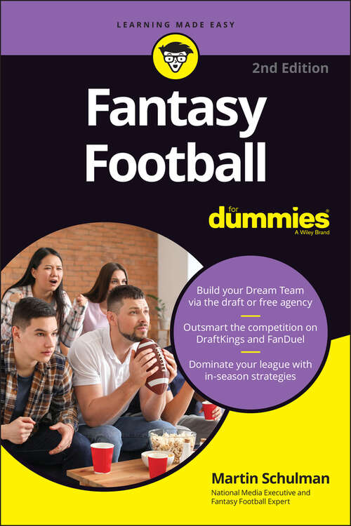 Book cover of Fantasy Football For Dummies (2)
