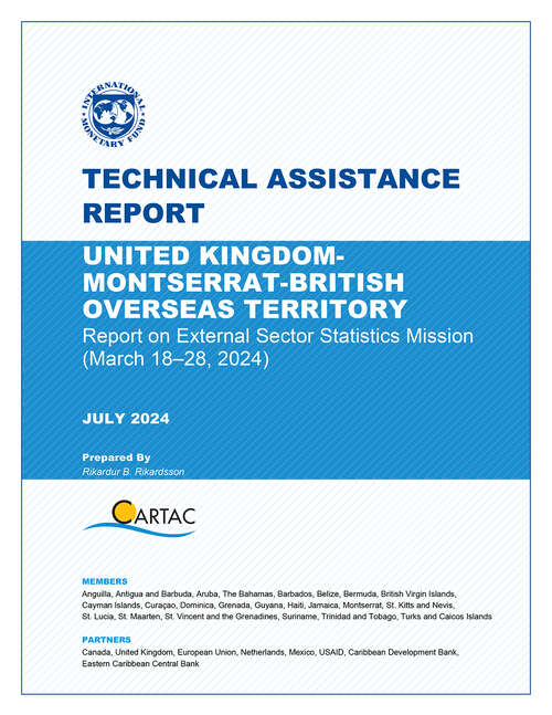 Book cover of United Kingdom-Montserrat-British Overseas Territory: Technical Assistance Report-Report on External Sector Statistics Mission (March 18–28, 2024)