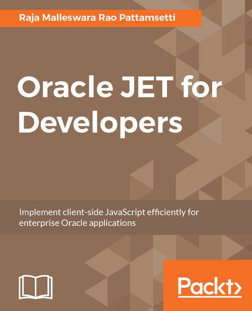 Book cover of Oracle JET for Developers
