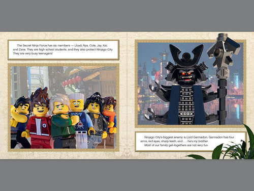 Book cover of High-Tech Ninja Heroes  (The LEGO Ninjago Movie: Storybook)