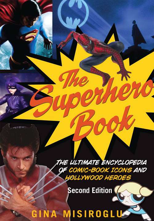 Book cover of The Superhero Book