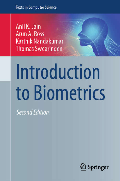 Book cover of Introduction to Biometrics (Second Edition 2025) (Texts in Computer Science)