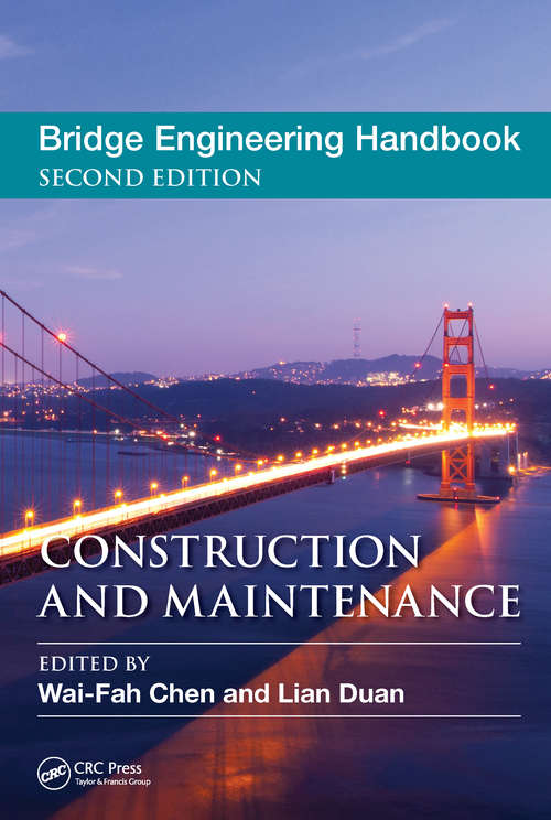 Book cover of Bridge Engineering Handbook: Construction and Maintenance