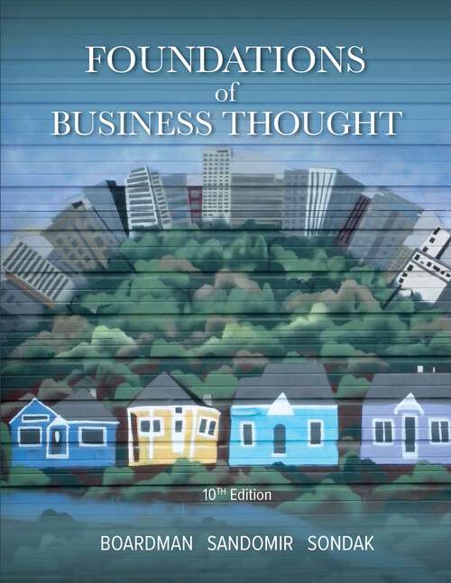 Book cover of Foundations of Business Thought (Tenth Edition)