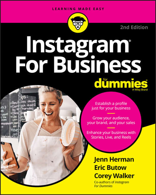 Book cover of Instagram For Business For Dummies (2)
