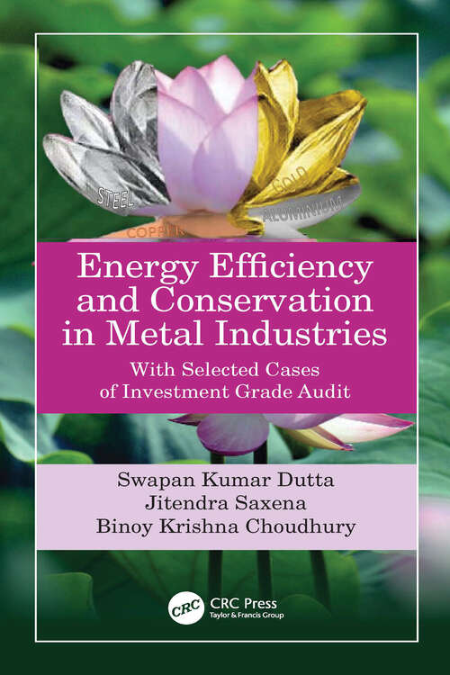 Book cover of Energy Efficiency and Conservation in Metal Industries: With Selected Cases of Investment Grade Audit