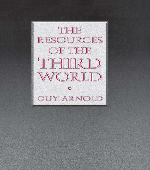 Book cover of The Resources of the Third World