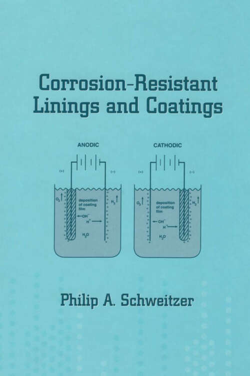 Book cover of Corrosion-Resistant Linings and Coatings