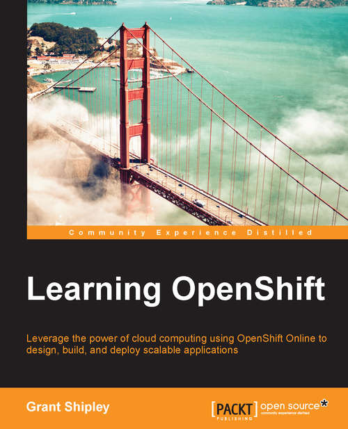 Book cover of Learning OpenShift
