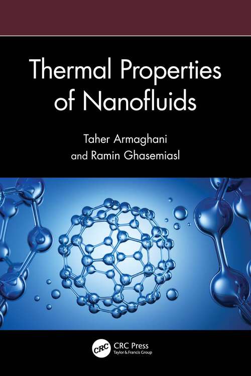 Book cover of Thermal Properties of Nanofluids