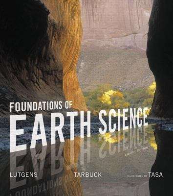 Book cover of Foundations of Earth Science (Eighth Edition)