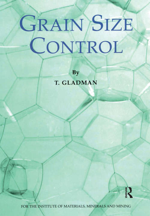 Book cover of Grain Size Control