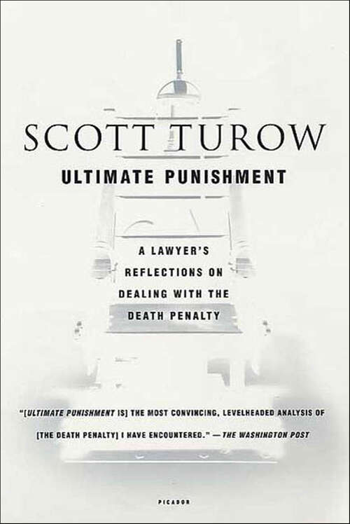 Book cover of Ultimate Punishment: A Lawyer's Reflections on Dealing with the Death Penalty