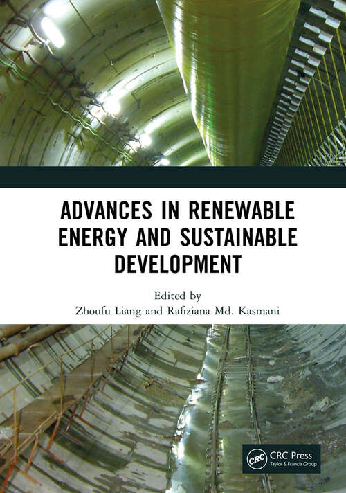 Book cover of Advances in Renewable Energy and Sustainable Development: Proceedings of the International Conference on Renewable Energy and Sustainable Development (IRESD 2022), Nanning, China, 20–22 May 2022