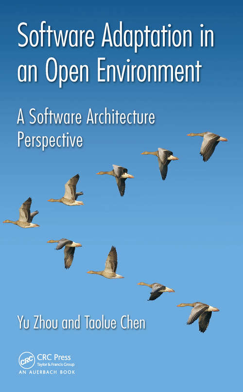 Book cover of Software Adaptation in an Open Environment: A Software Architecture Perspective