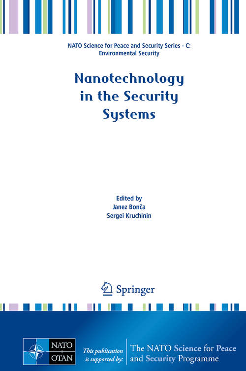 Book cover of Nanotechnology in the Security Systems