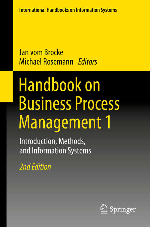 Book cover of , 2nd Edition: Introduction, Methods, and Information Systems (International Handbooks on Information Systems)