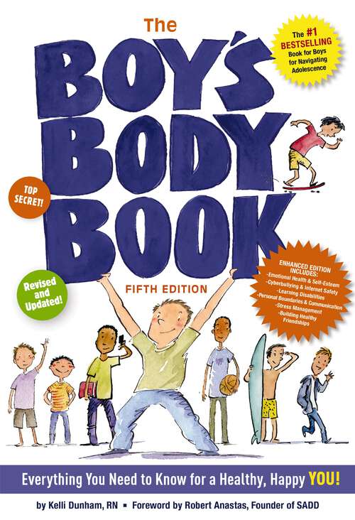 Book cover of The Boy's Body Book: Everything You Need to Know for Growing Up! (Puberty Guide, Health Education, Books for Growing Up) (Boys & Girls Body Books)