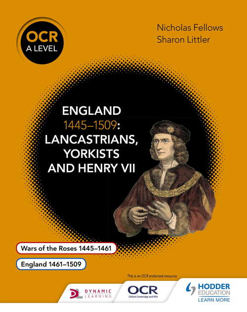 Book cover of OCR A Level History: Lancastrians, Yorkists and Henry VII