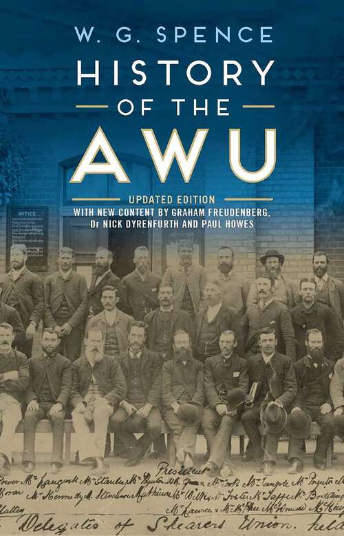 Book cover of History of the AWU