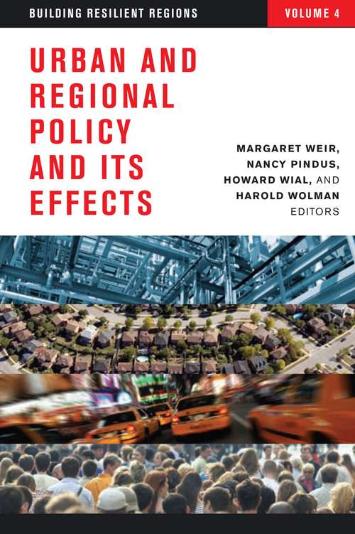 Book cover of Urban and Regional Policy and Its Effects